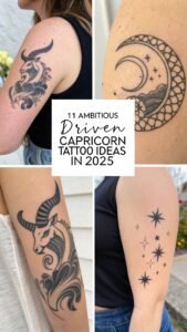 Read more about the article 11 Ambitious Driven Capricorn Tattoo Ideas: A Comprehensive Guide
