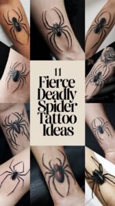 Read more about the article 11 Fierce Deadly Spider Tattoo Ideas