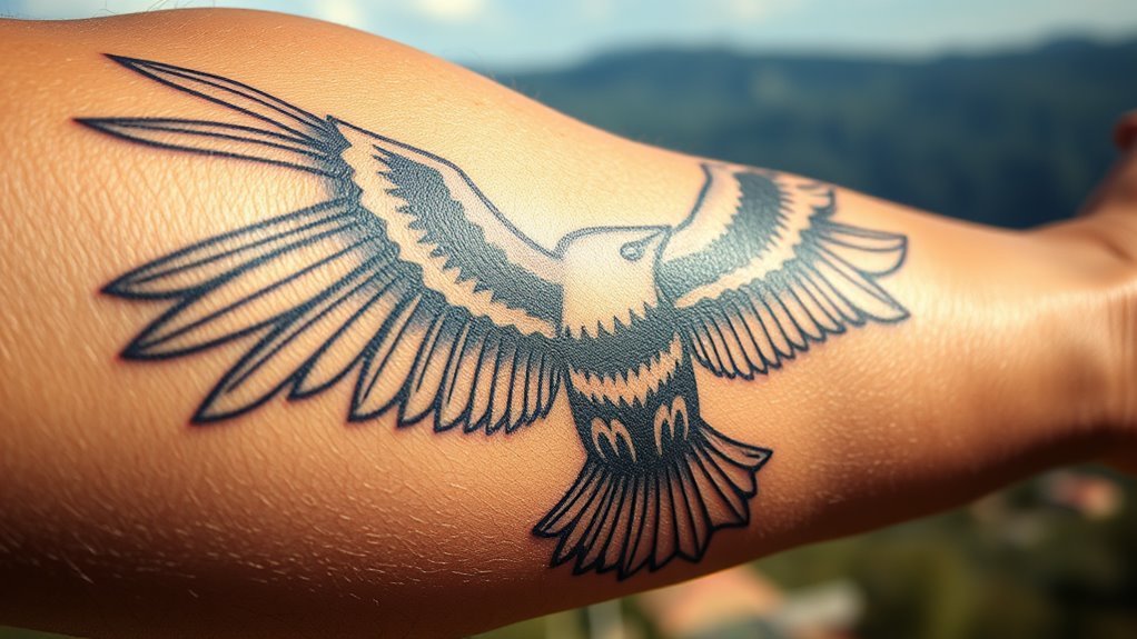 Read more about the article Eagle Tattoo Meaning and Symbolism