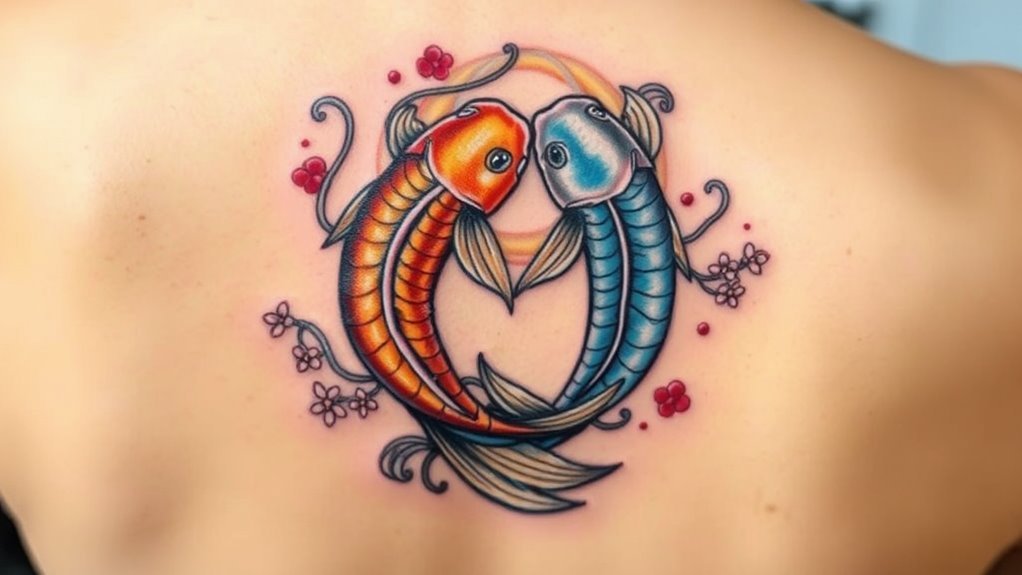 Read more about the article Two Koi Fish Tattoo Meaning and Symbolism