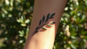 Read more about the article Olive Branch Tattoo Meaning and Symbolism