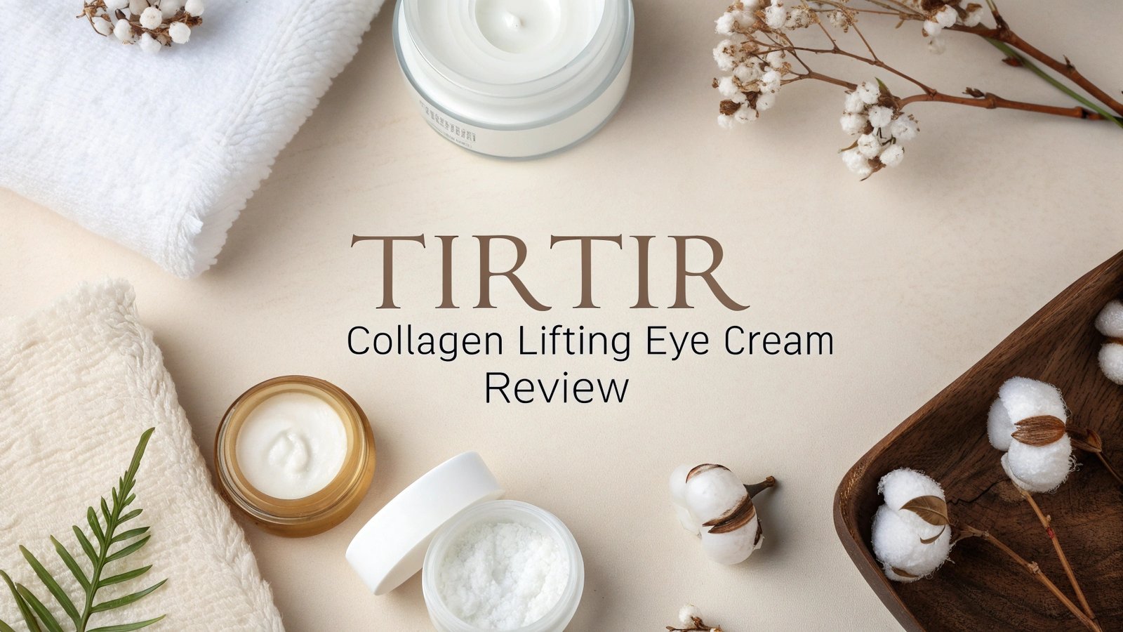 You are currently viewing TIRTIR Collagen Lifting Eye Cream Review: Radiant Eyes