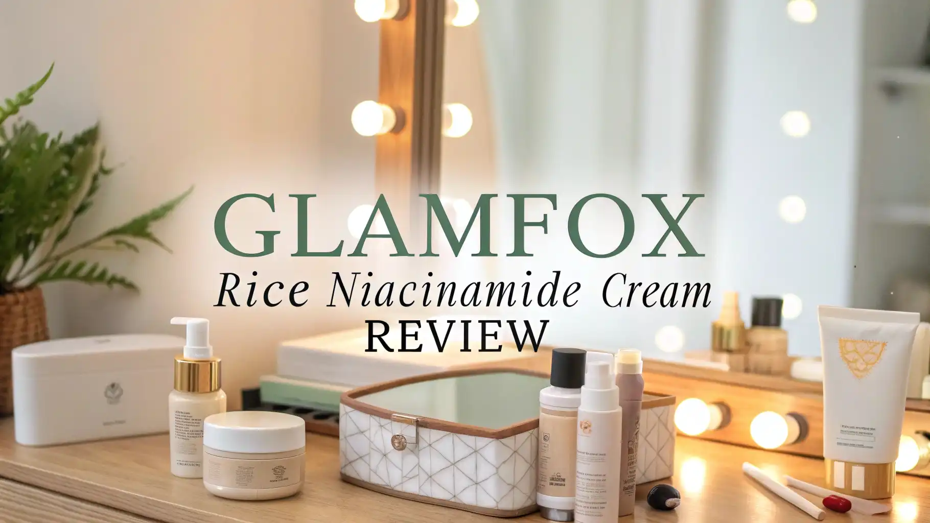 You are currently viewing Glamfox Rice Niacinamide Cream Review 2026: Step-by-Step Guide