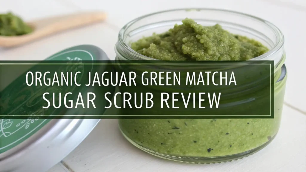 Organic Jaguar Green Matcha Sugar Scrub