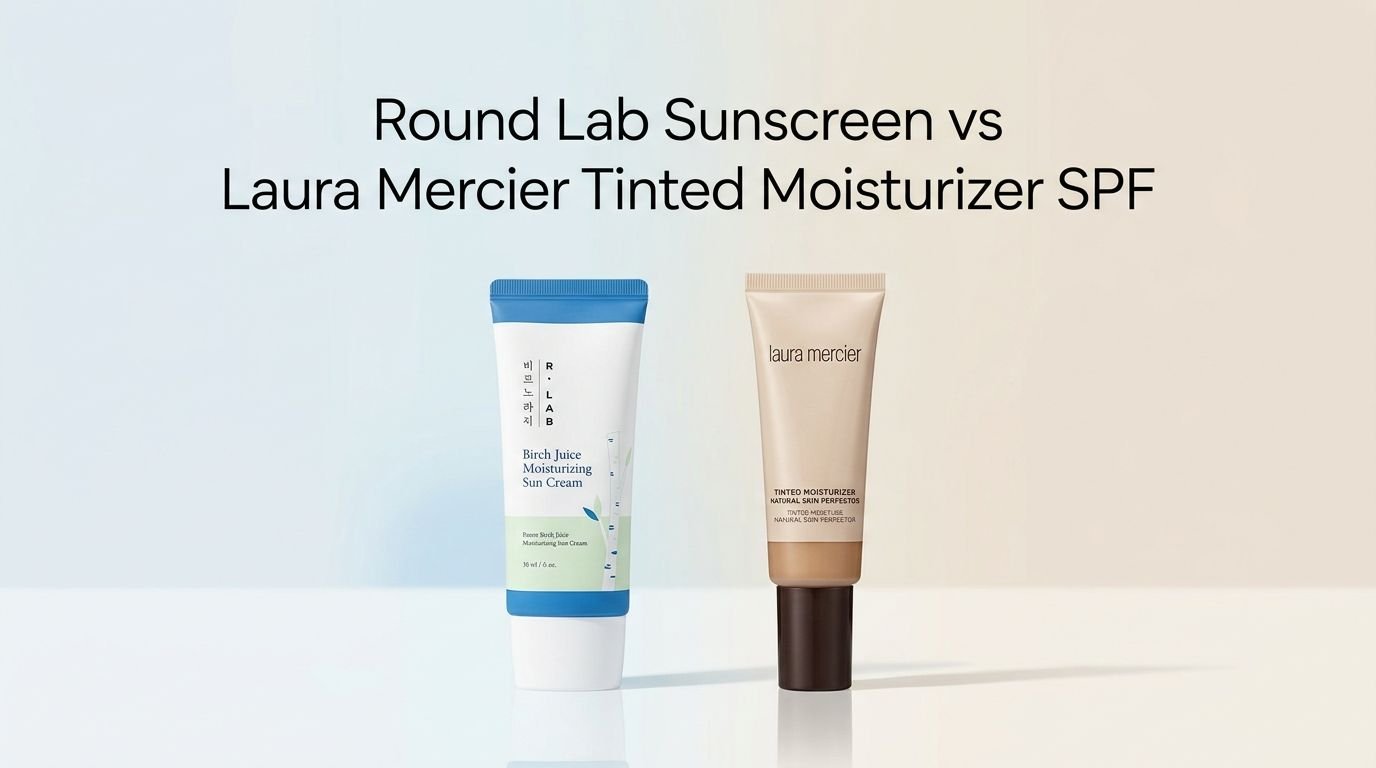You are currently viewing Round Lab Sunscreen vs Laura Mercier Tinted Moisturizer SPF