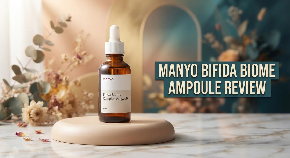 You are currently viewing Manyo Bifida Biome Ampoule Review 2026: Benefits and Results