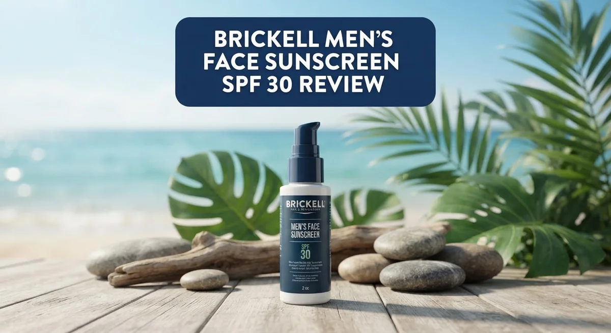 Read more about the article Brickell Men’s Face Sunscreen SPF 30 Review: Worth the Splurge?