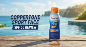 Read more about the article Coppertone Sport Face SPF 50 Review: Is It Worth Buying?