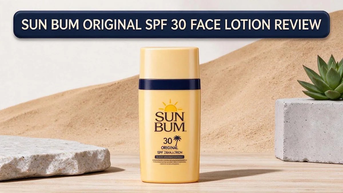Read more about the article Sun Bum Original SPF 30 Face Lotion Review: Worth Buying?